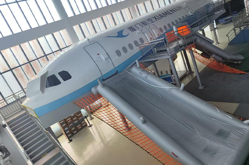 Delivery of Xiamen Airlines A321 cabin simulator (static)