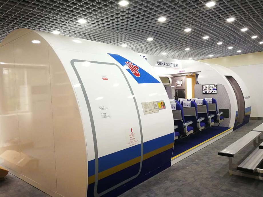 2017 Delivery of A320 Cabin Simulator to Chongqing Branch