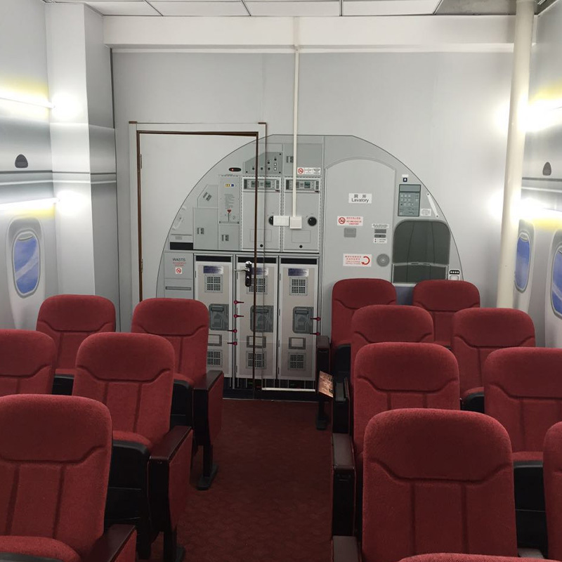 Simplified service cabin for specific aircraft models2