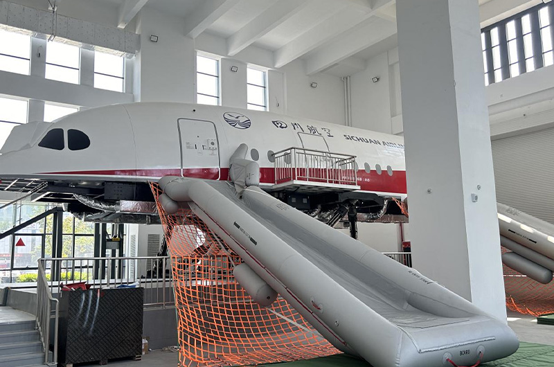 Delivery of Sichuan Airlines A350 cabin simulator (dynamic)