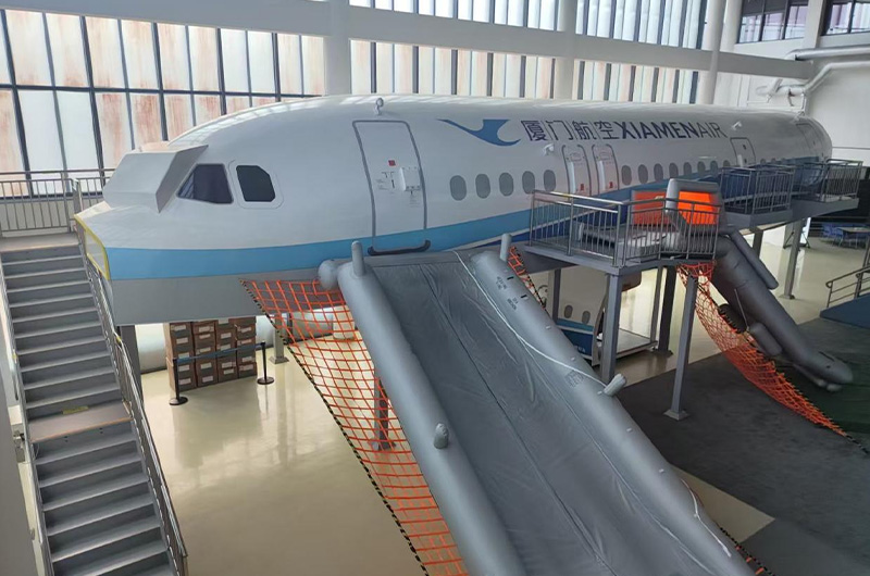 Delivery of Xiamen Airlines A321 cabin simulator (static)